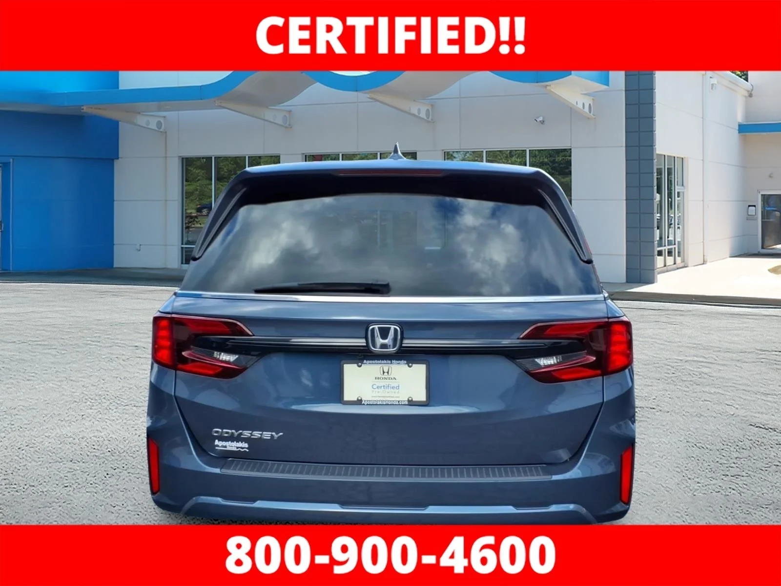 Used 2025 Smoke Blue Pearl Honda EX-L image 4