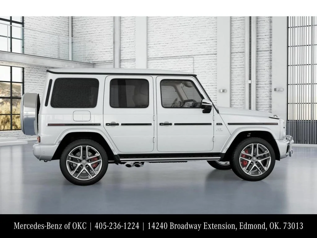 New 2027 MANUFAKTUR Moonlight White Metallic Mercedes-Benz AMG® G 63 SUV image 59