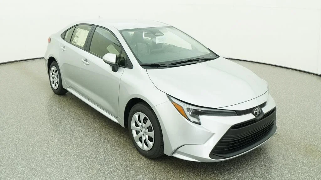 New 2026 Classic Silver Metallic Toyota Hybrid LE image 33