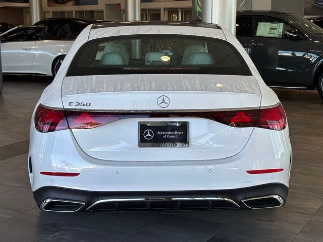 New 2026 MANUFAKTUR Moonlight White Metallic Mercedes-Benz E 350 image 5