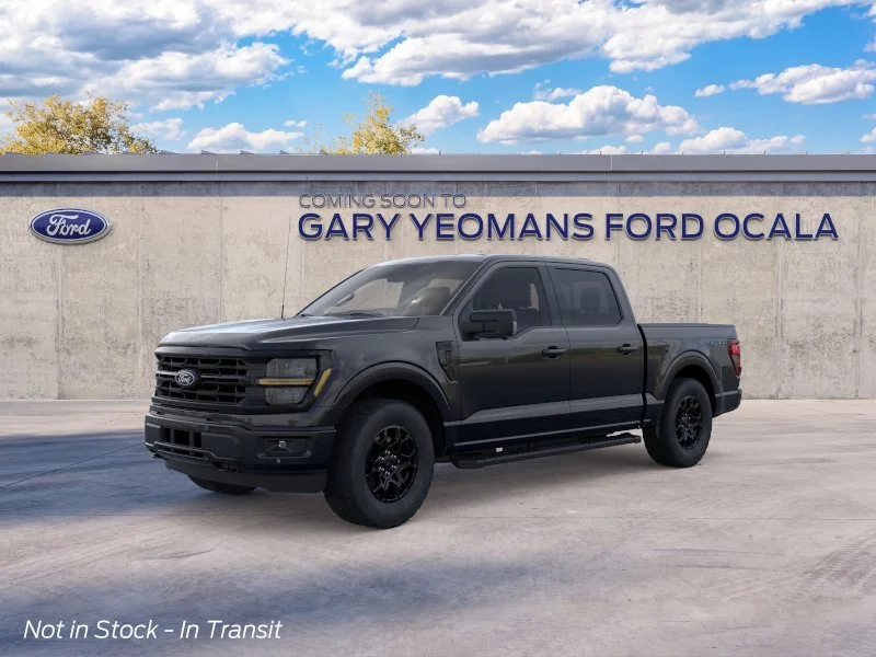 New 2026 Agate Black Metallic Ford XLT image 1