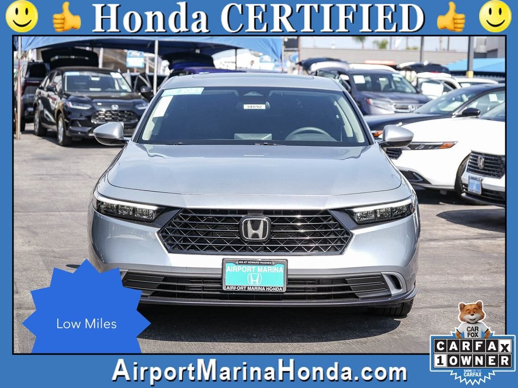 Certified Used 2023 Lunar Silver Metallic Honda 1.5T EX image 5