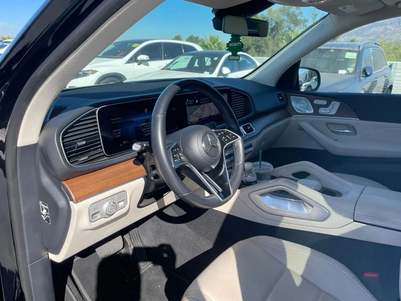 Certified Used 2024 Black Mercedes-Benz 350 4MATIC® AMG Line Package image 6