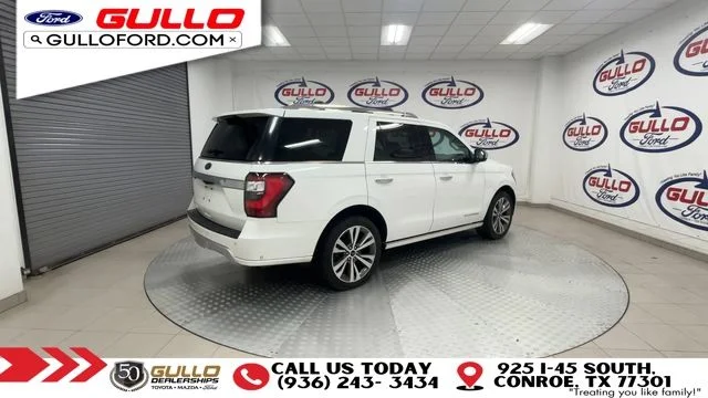 Certified Used 2020 White Metallic Ford Platinum image 8
