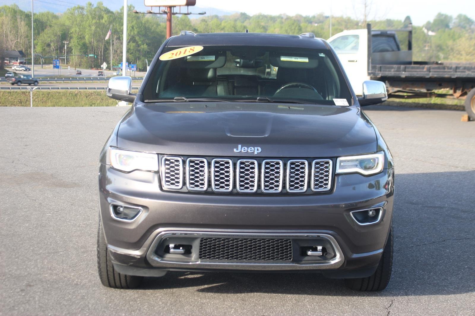 Used 2018 Jeep Grand Cherokee Overland with VIN 1C4RJECG9JC260763 for sale in Morganton, NC