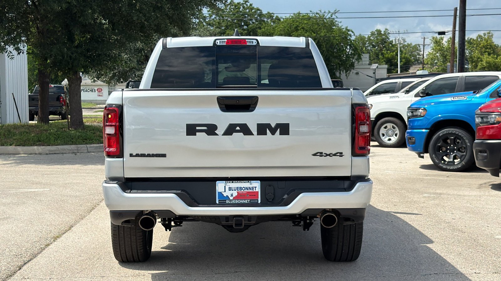 New 2026 Silver Zynith Exterior Paint RAM Laramie image 6