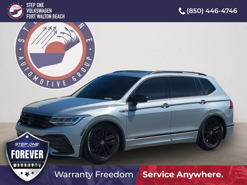 Used 2022 Silver Volkswagen 2.0T SE R-Line Black image 1