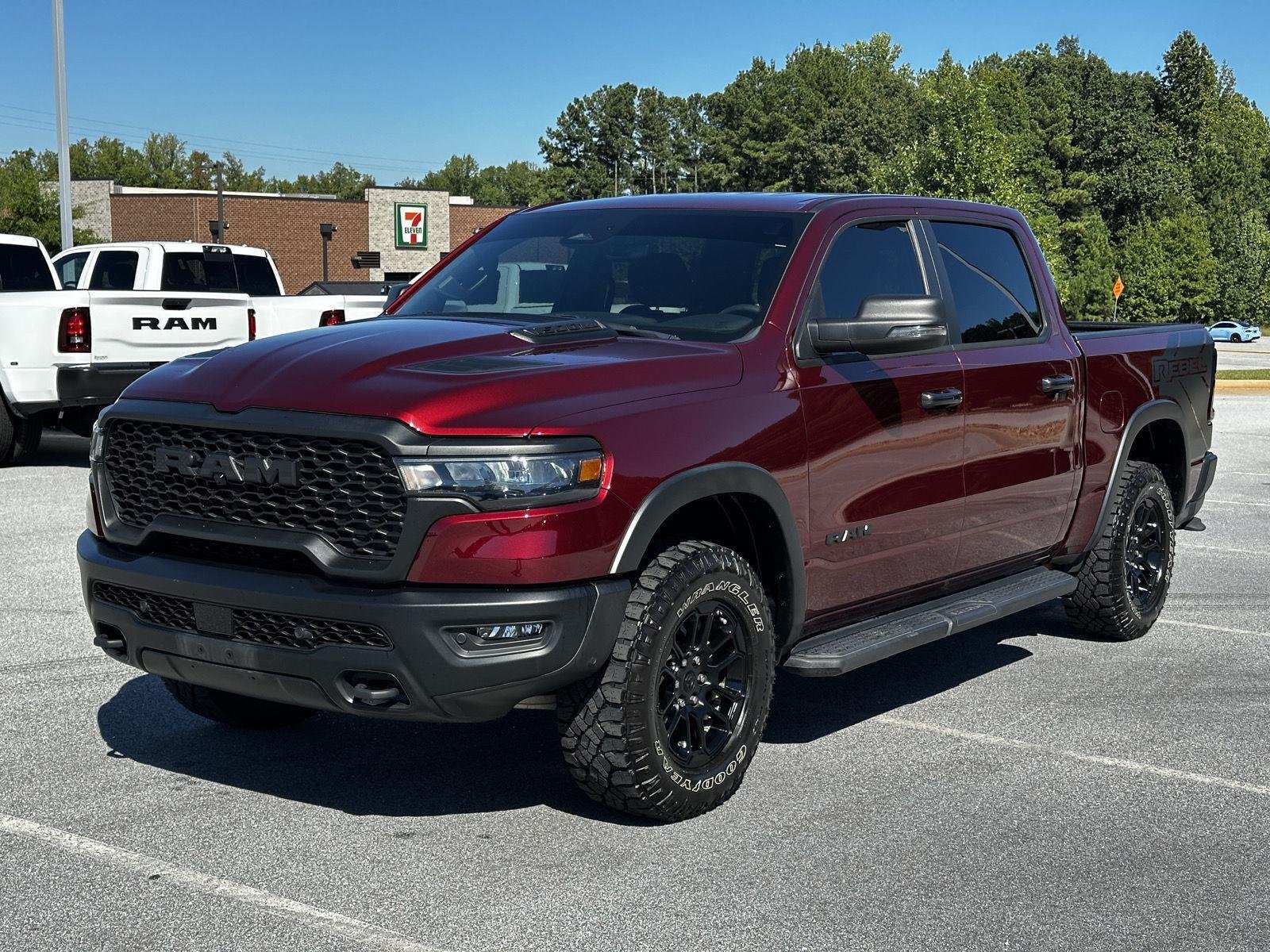 Used 2025 Delmonico Red Pearlcoat Ram Rebel image 4