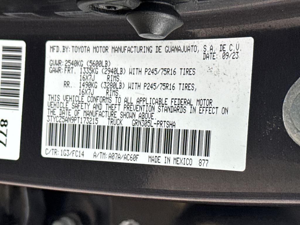 Used 2023 Gray Toyota SR5 image 46