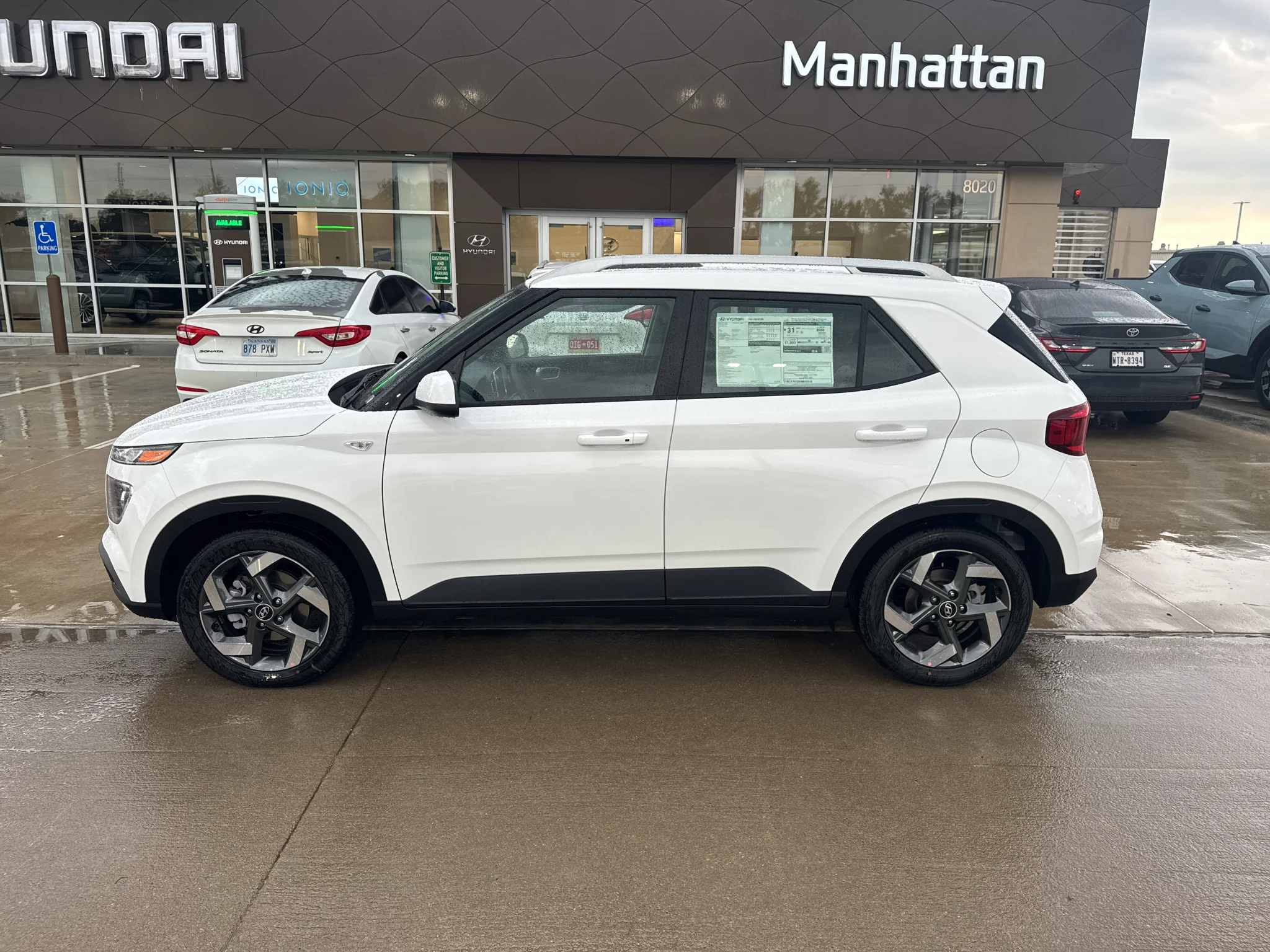 New 2026 Lunar White Hyundai SEL image 2