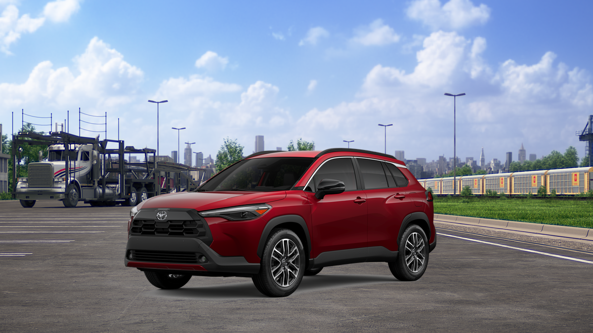 Soul Red Crystal 2026 Toyota Corolla Cross SUV / Crossover All-Wheel Drive 
