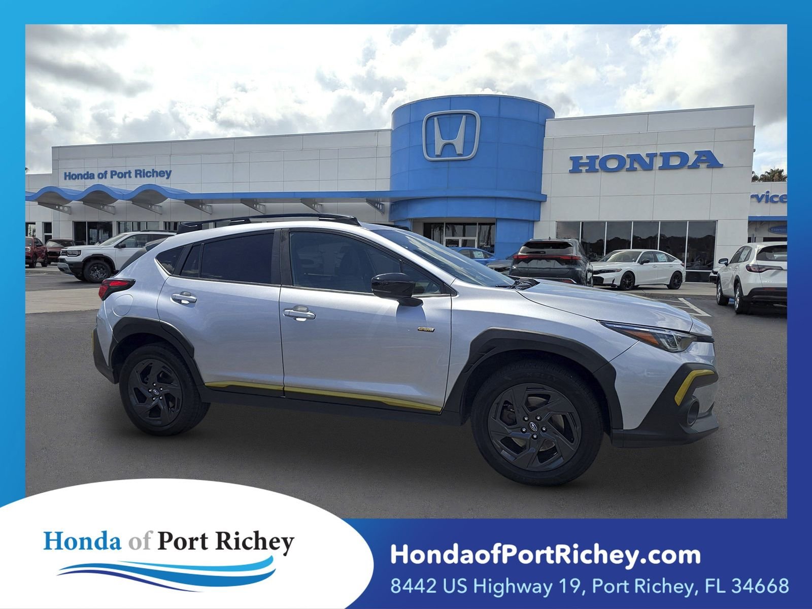 Used 2024 Silver Subaru Sport image 1