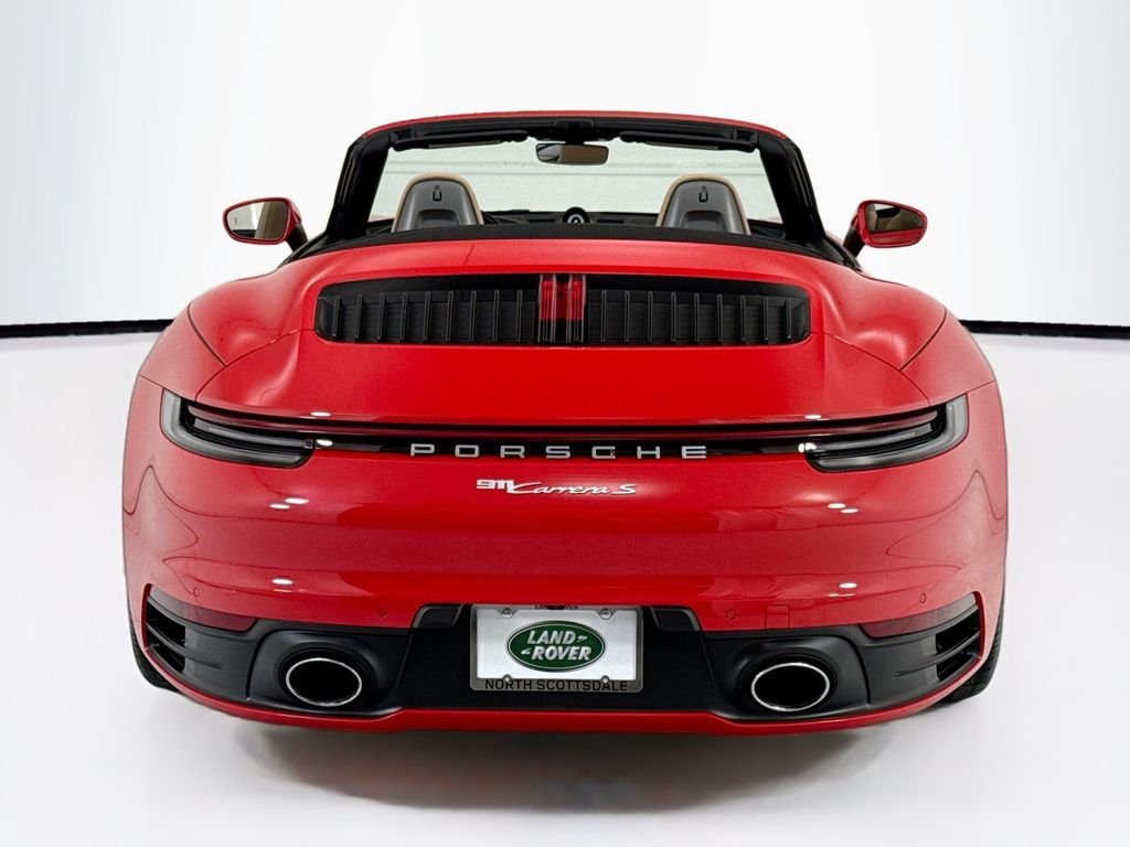 Used 2022 Guards Red Porsche Carrera S image 6