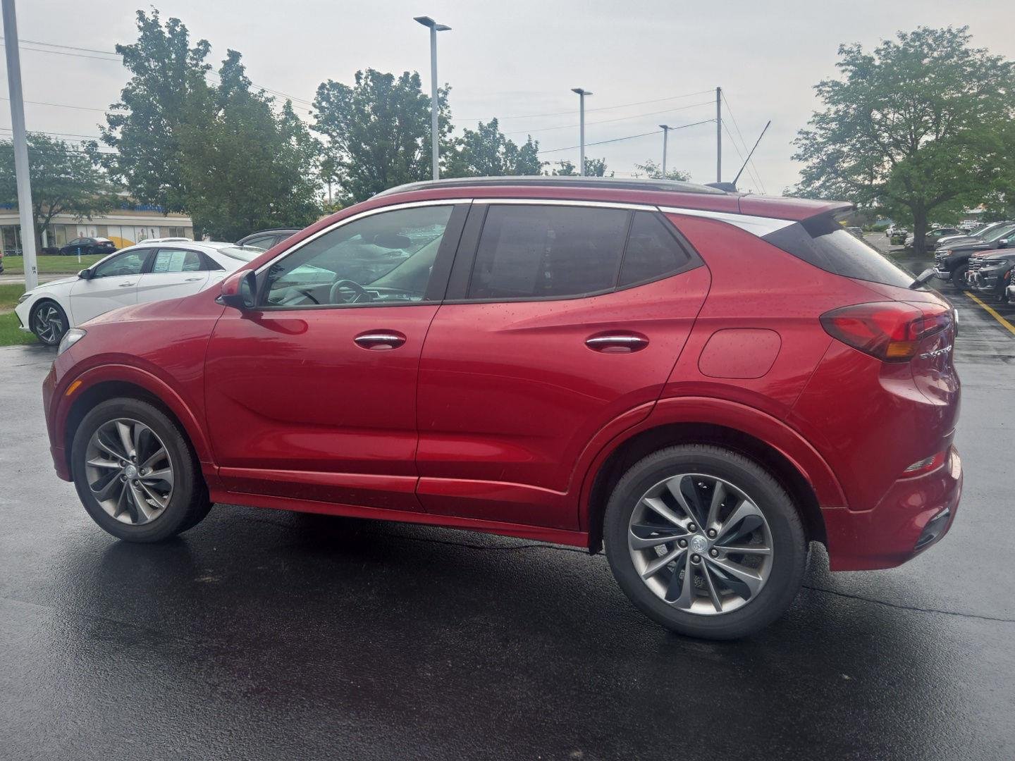 Used 2020 Chili Red Metallic Buick Preferred image 3