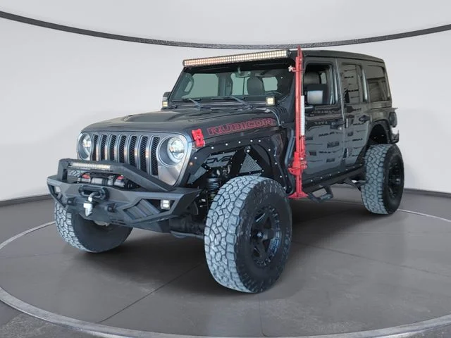 Used 2021 Gray Jeep Unlimited Rubicon image 3