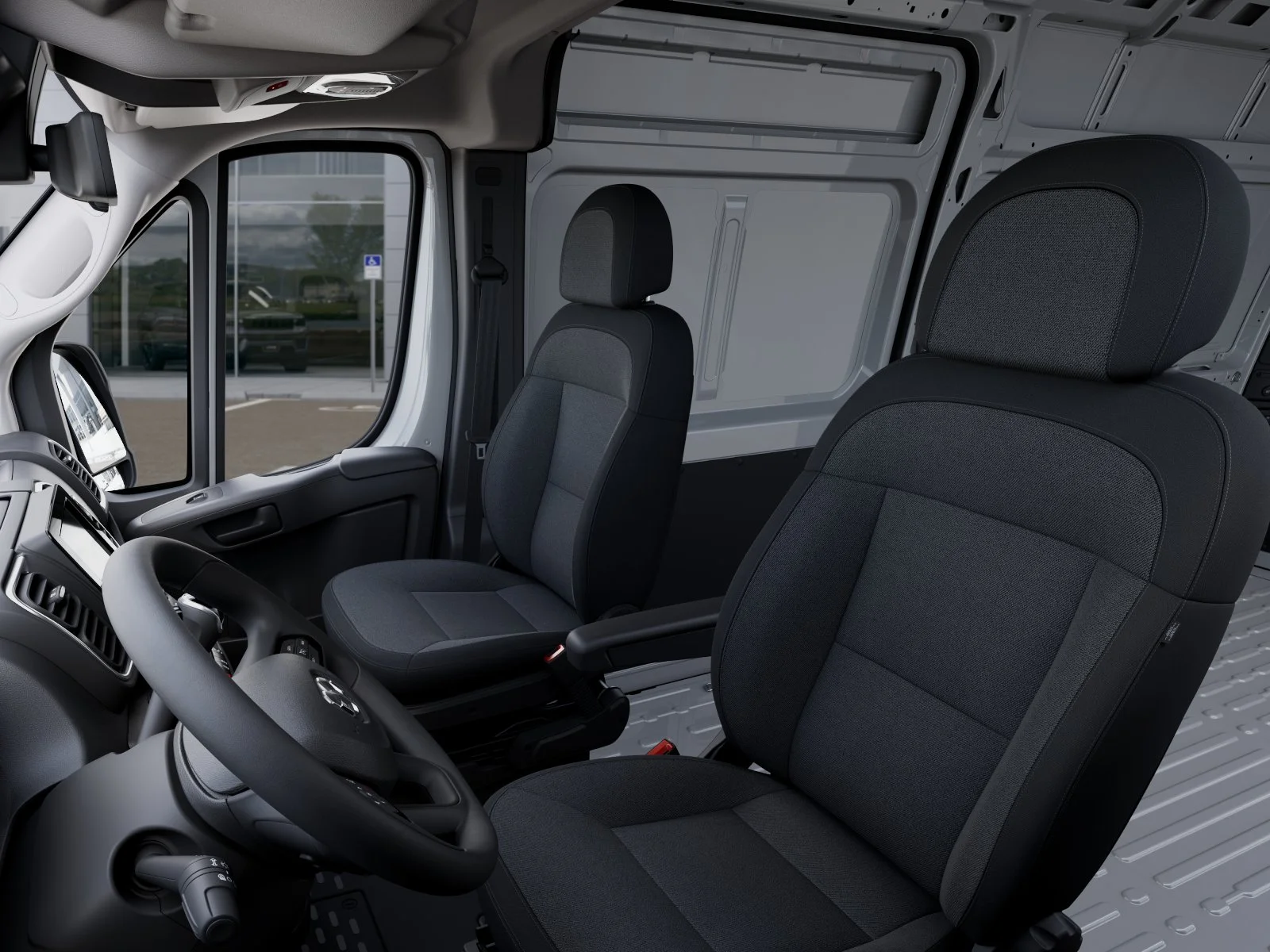New 2026 Bright White Clearcoat RAM High Roof image 51