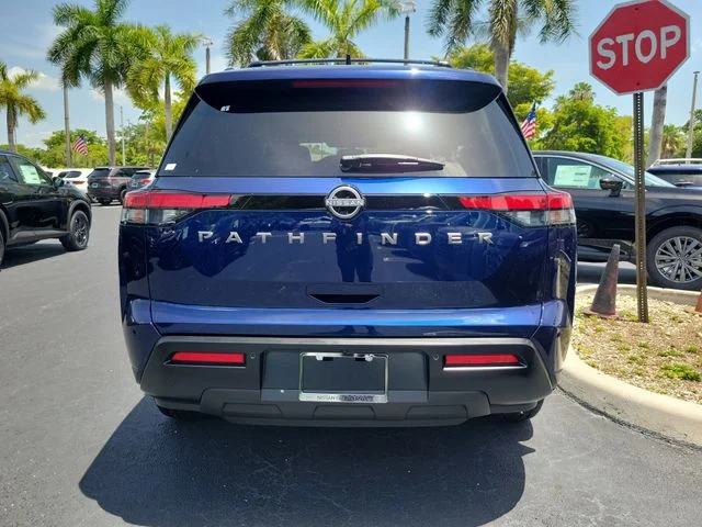 New 2026 Deep Ocean Blue Pearl Nissan SV image 5