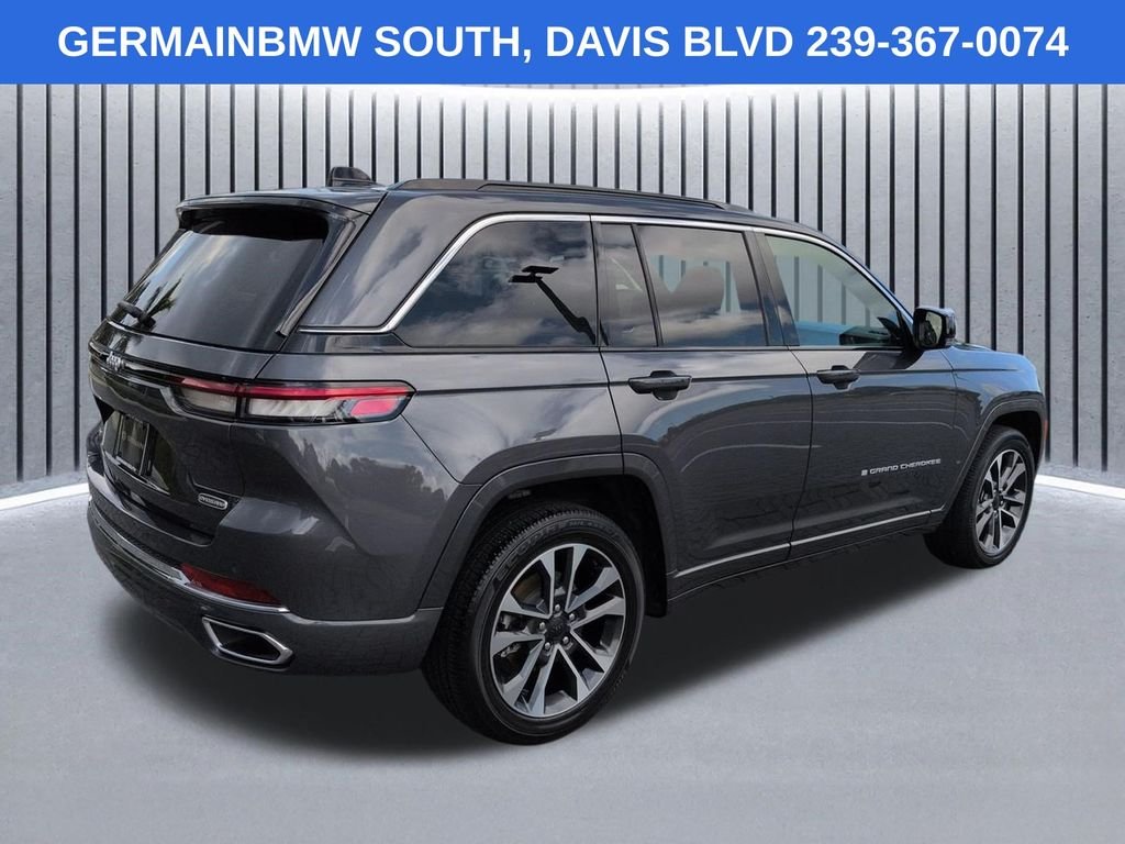 Used 2024 Gray Metallic Jeep Overland image 5