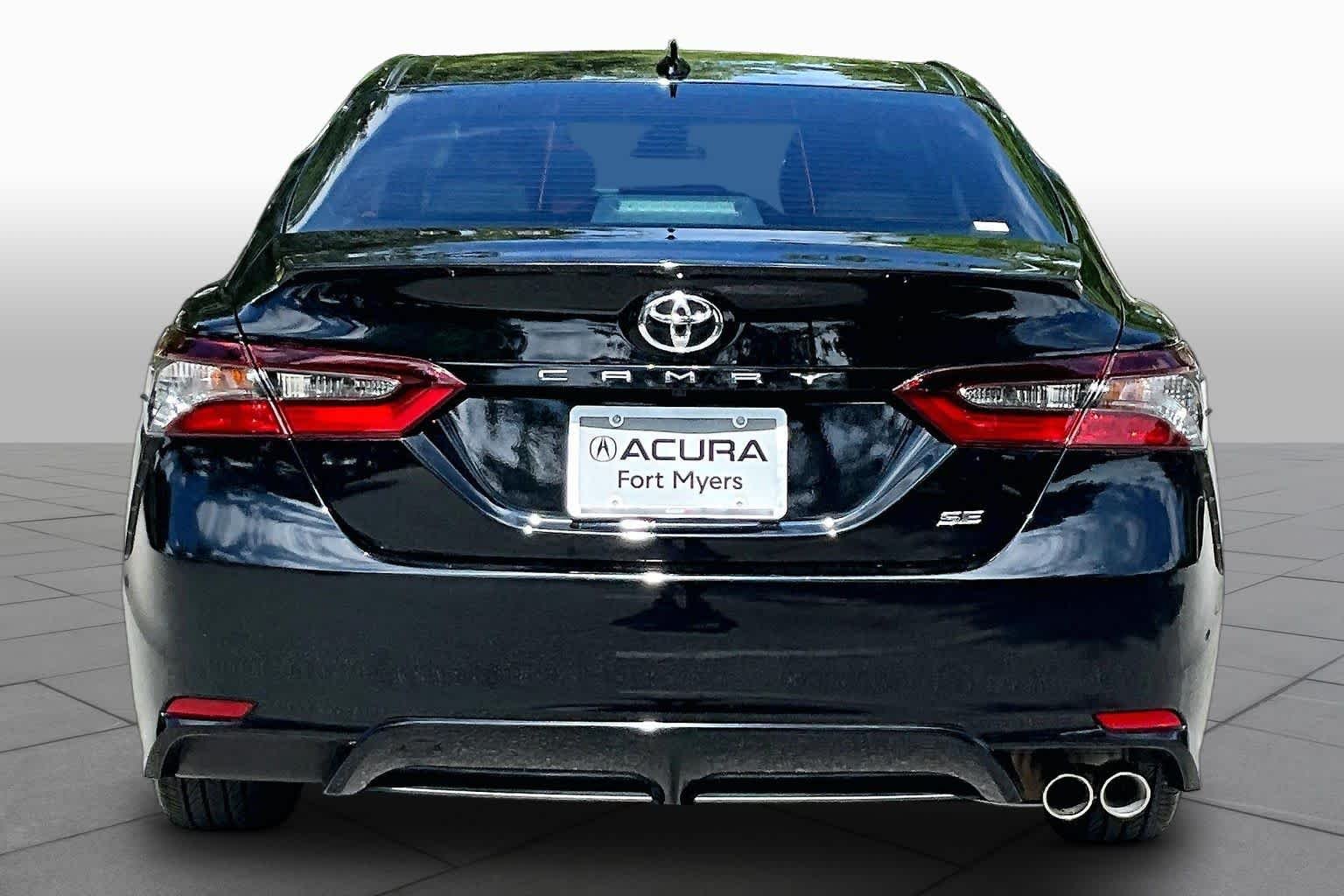 Used 2024 Midnight Black Metallic Toyota SE image 5