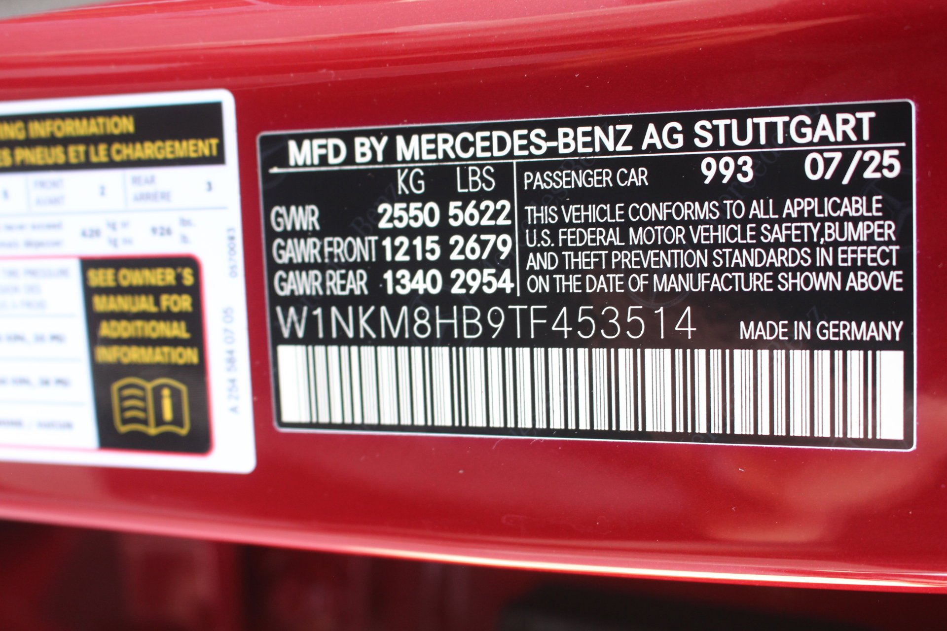 New 2026 MANUFAKTUR Patagonia Red Metallic Mercedes-Benz AMG® GLC 43 image 30