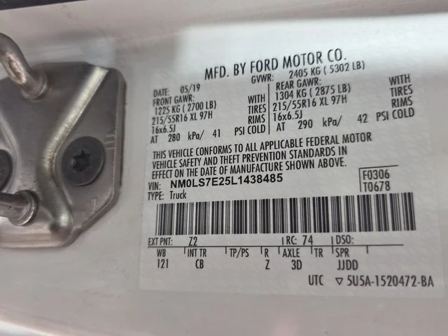 Used 2020 Frozen White Ford XL image 10