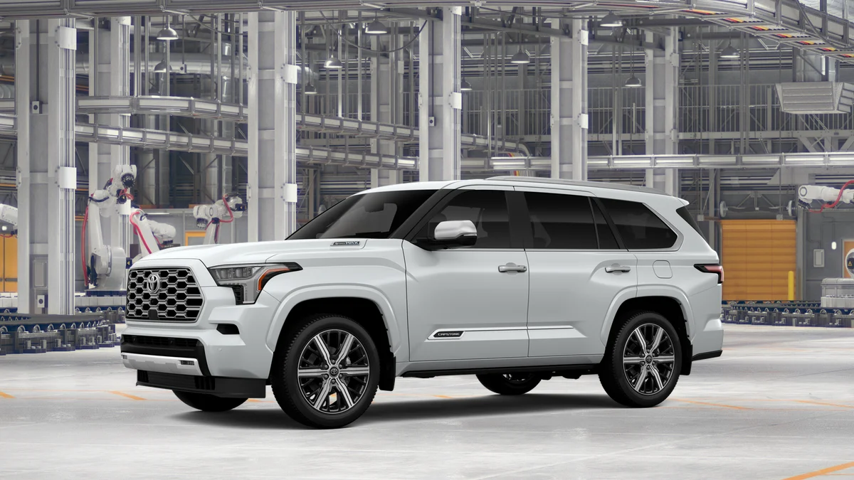 New 2026 Wind Chill Pearl Toyota Capstone image 2