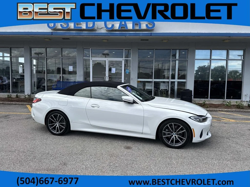 Certified Used 2024 White BMW 430i image 1