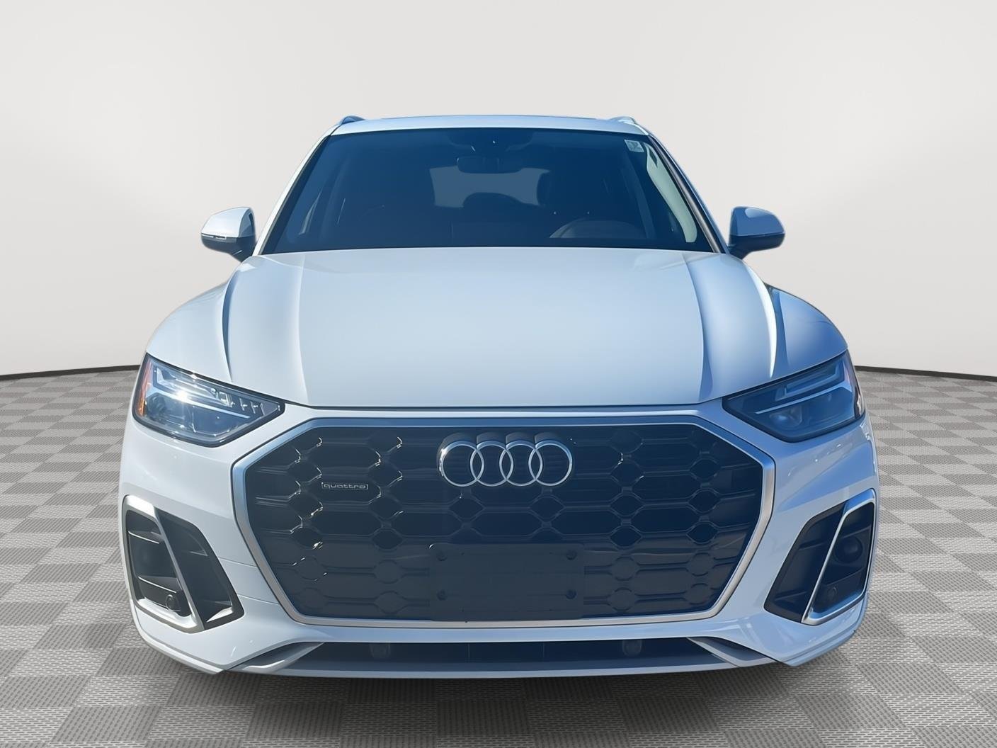 Used 2023 Glacier White Metallic Audi S line Premium image 2