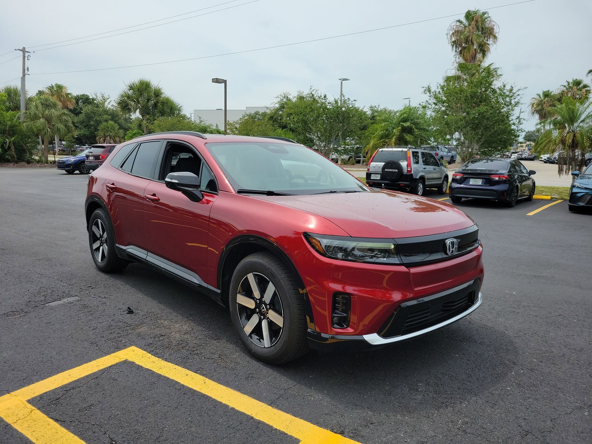 New 2026 Scarlet Red Metallic Honda Touring image 2