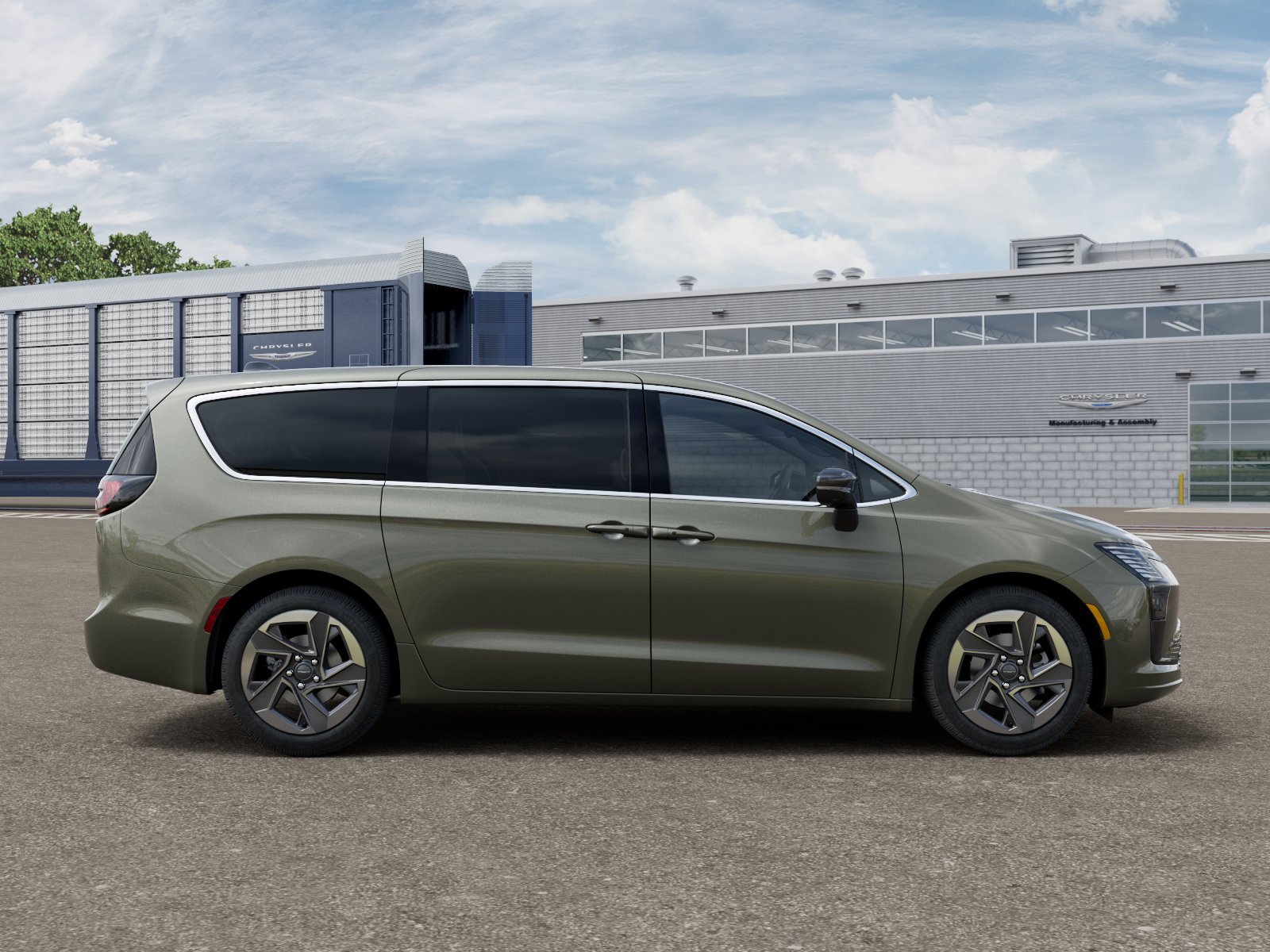 New 2027 Olive Green Pearl-Coat Exterior Paint Chrysler Limited image 12