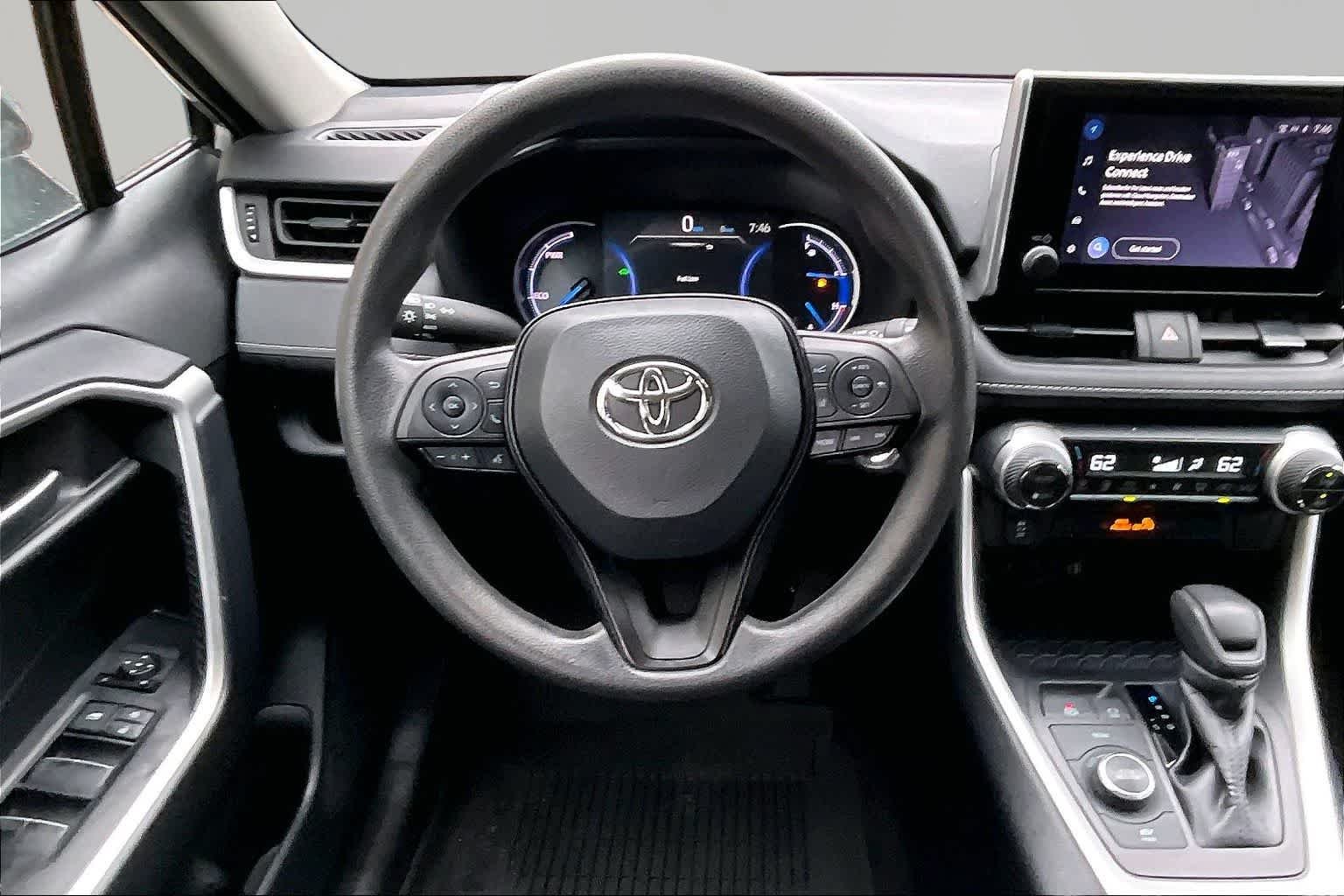 Used 2025 Silver Sky Metallic Toyota Hybrid XLE image 6