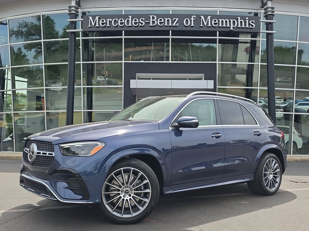 Certified Used 2026 Blue Mercedes-Benz GLE 450 image 1