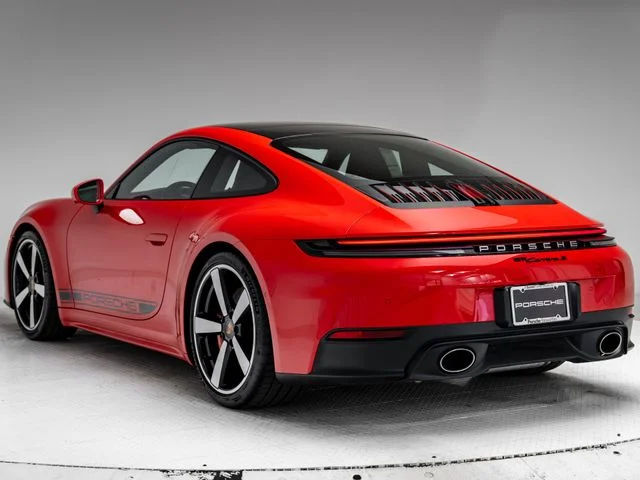 New 2026 Guards Red Porsche Carrera S image 3