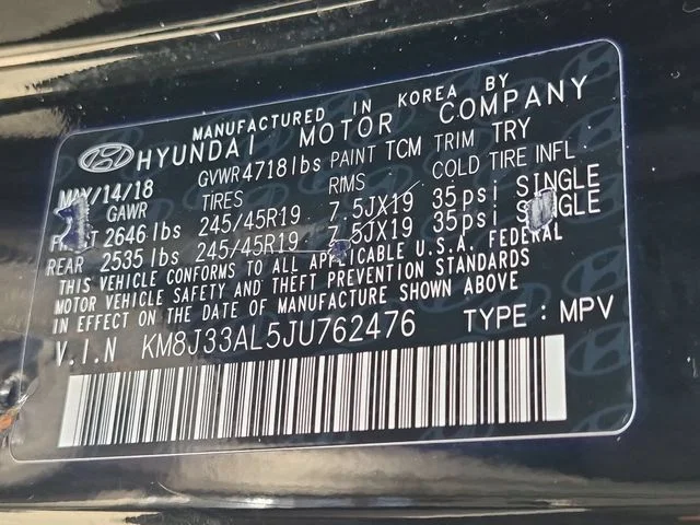 Used 2018 Black Hyundai Sport image 35