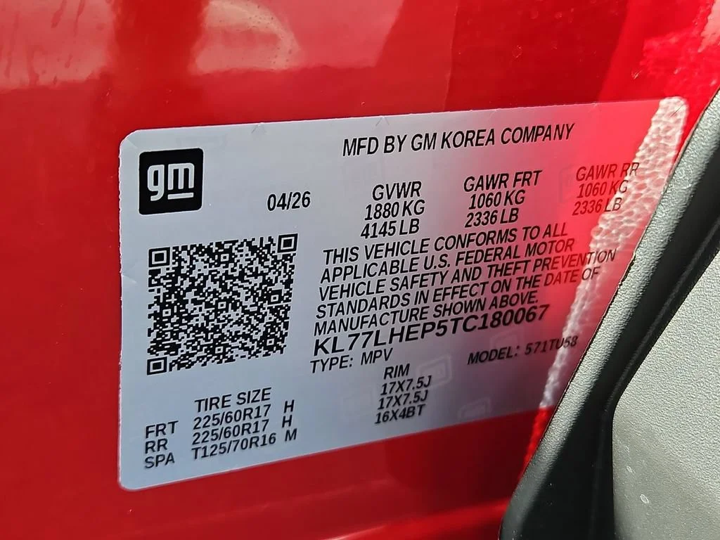 Certified Used 2026 Apex Red Chevrolet LT image 25