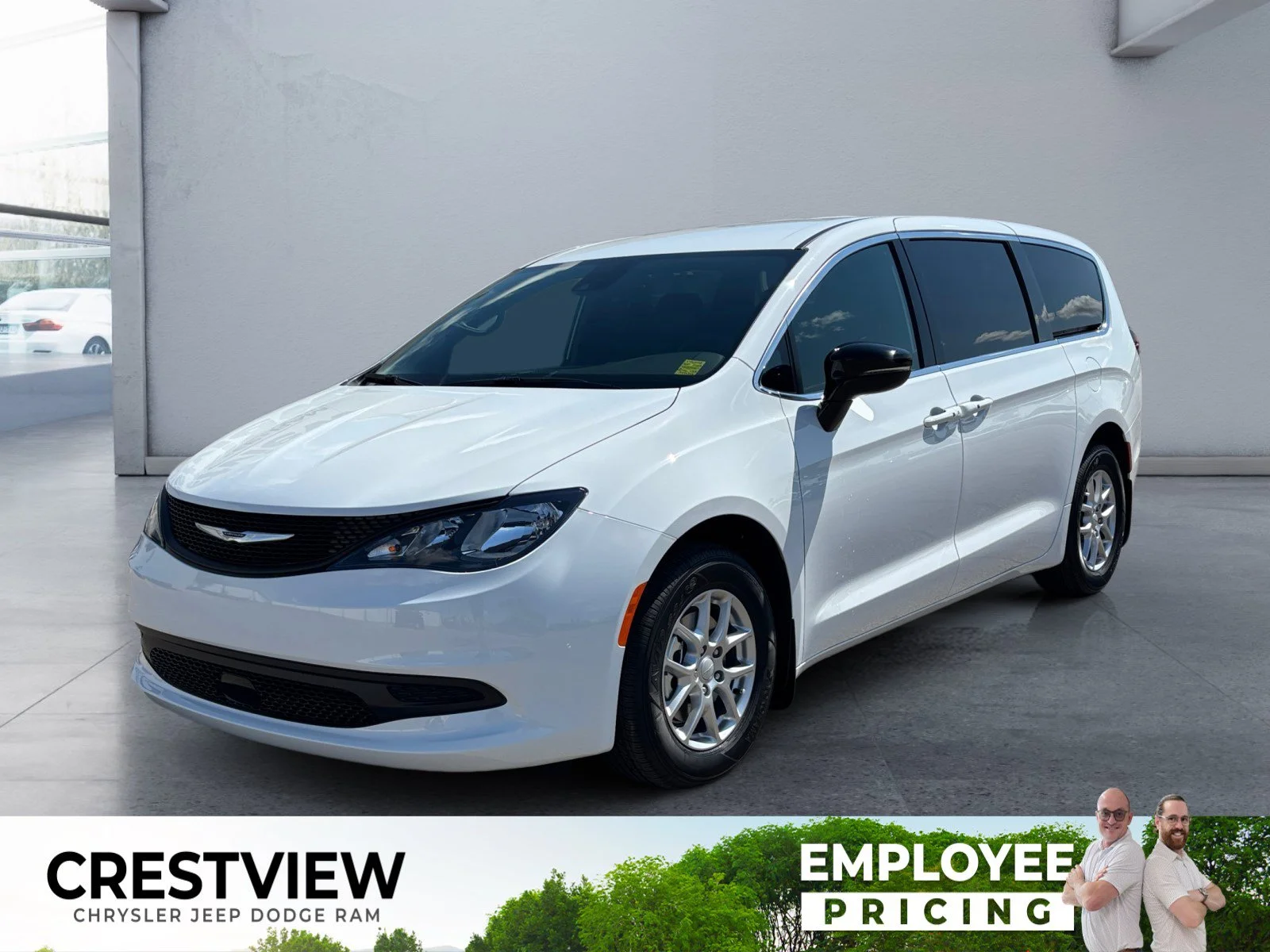 New 2027 Bright White Chrysler SXT image 1