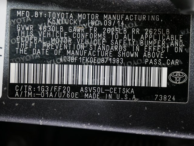 Used 2014 Magnetic Gray Metallic Toyota SE image 30