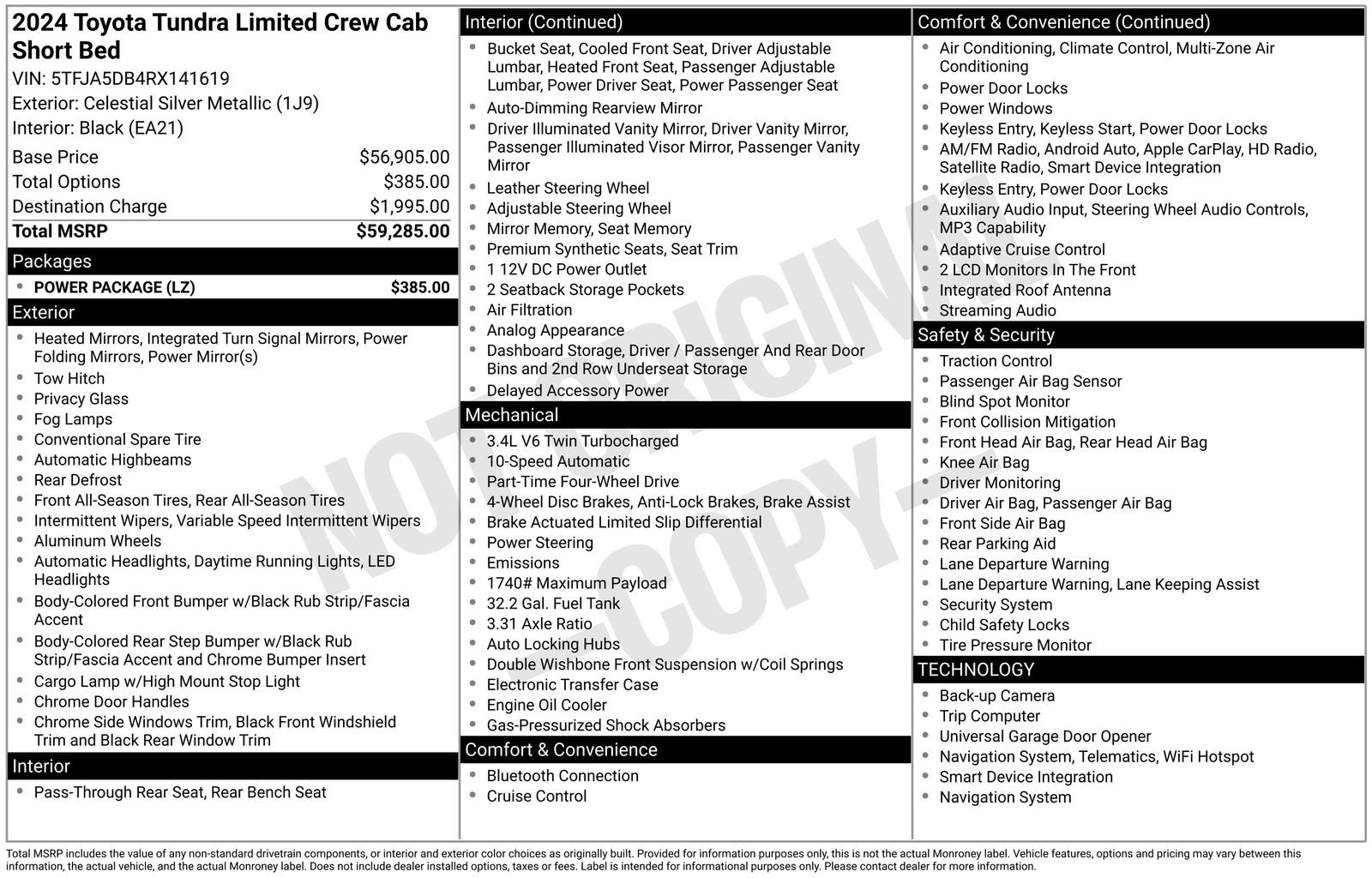 Used 2024 Silver Toyota Limited image 35