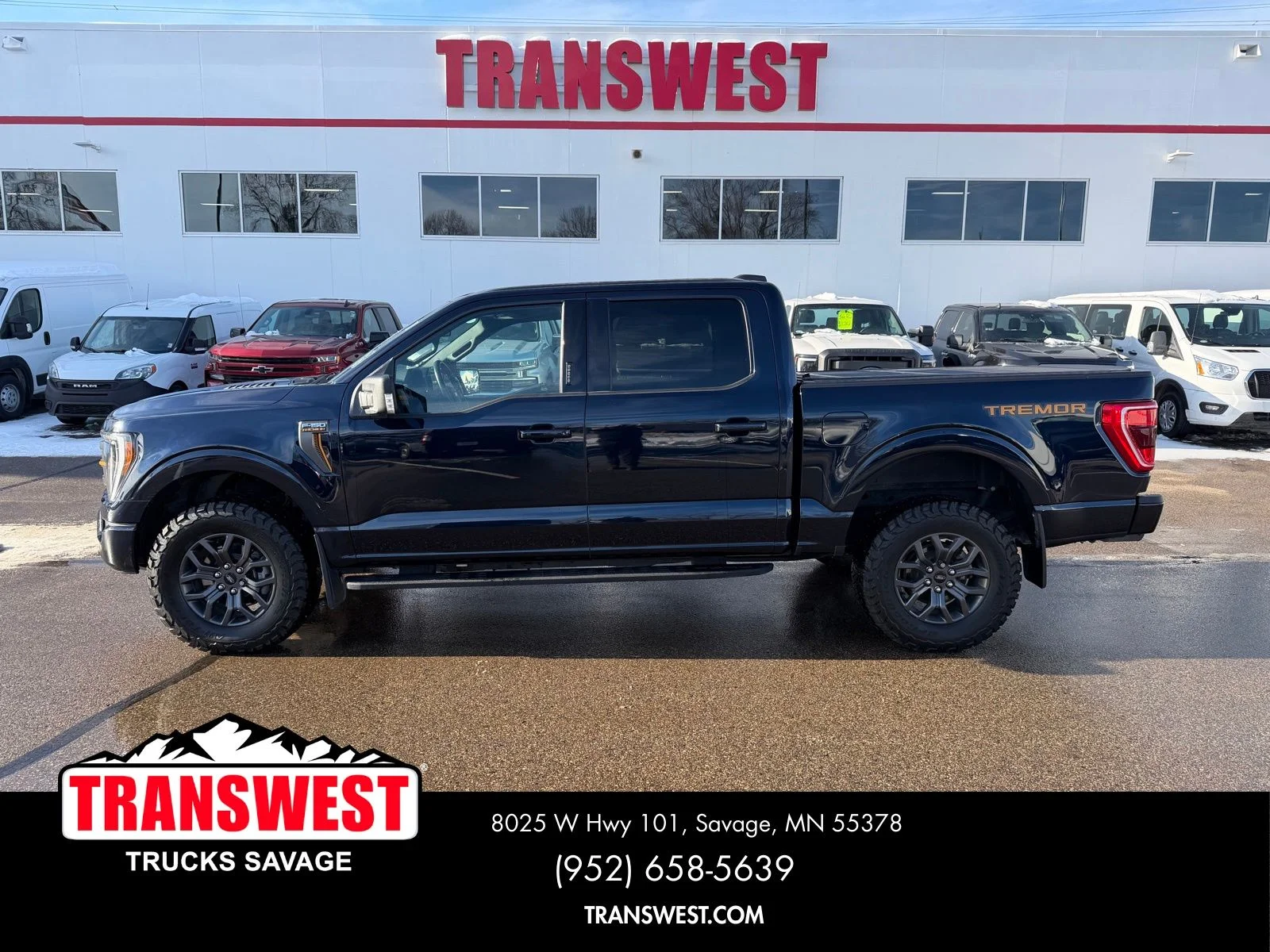 Certified 2023 Ford F-150 Tremor with VIN 1FTEW1E88PFB08043 for sale in Minneapolis, Minnesota