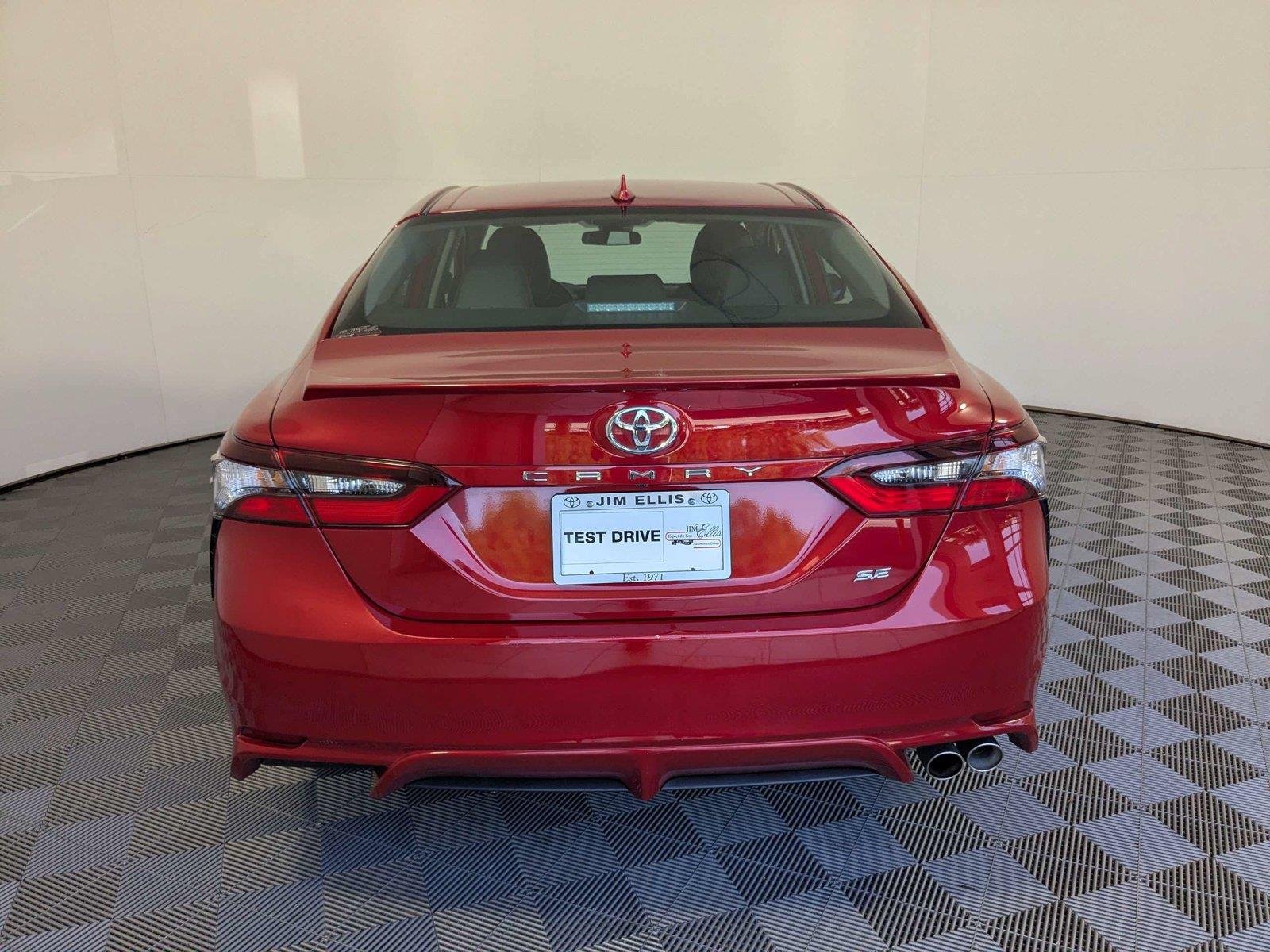 Certified Used 2023 Supersonic Red Toyota SE image 6