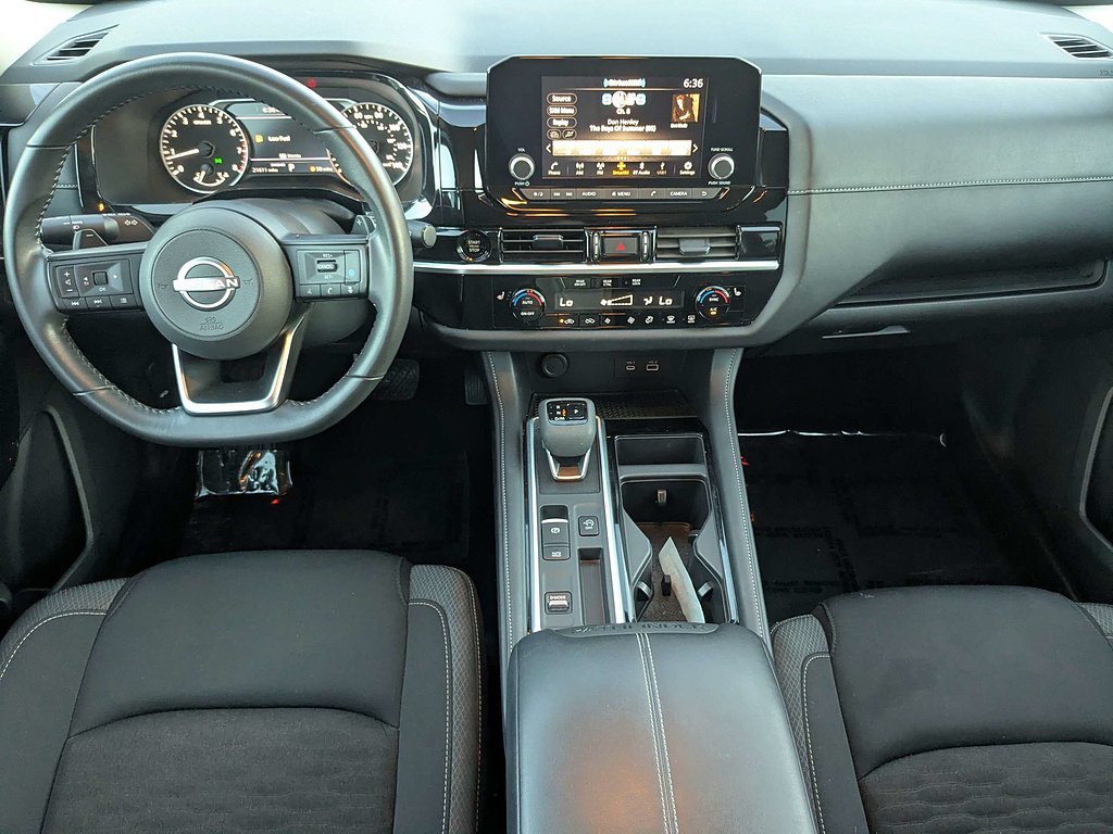 Certified Used 2025 Super Black Nissan SV image 17