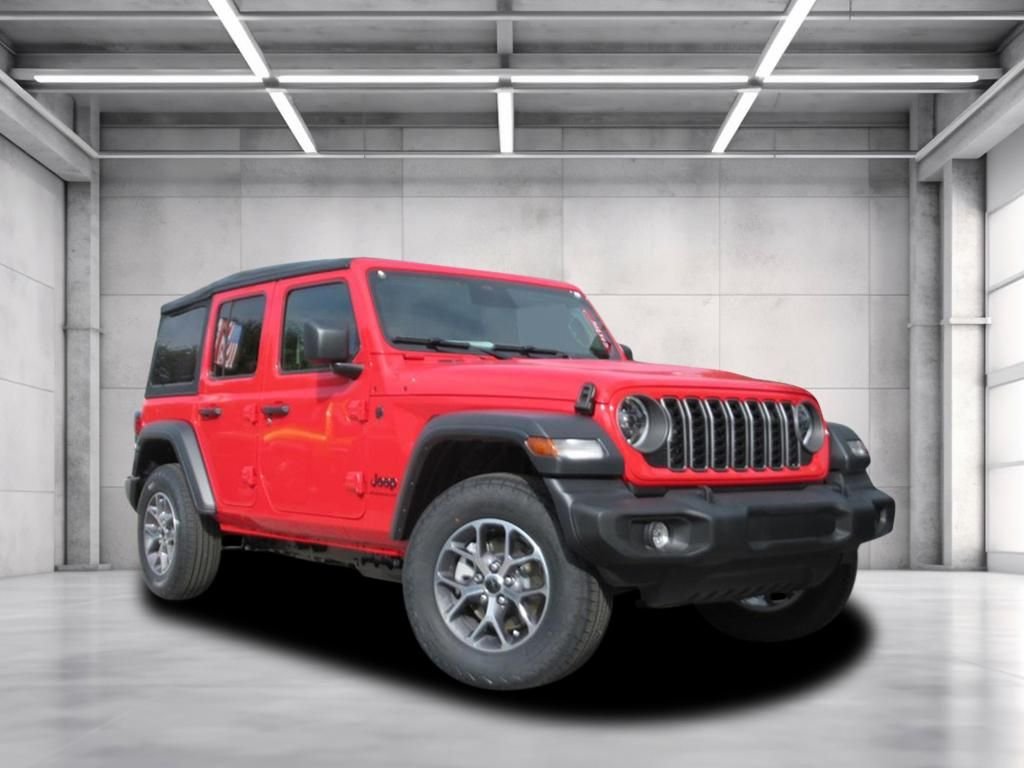 New 2026 Firecracker Red Clear-Coat Exterior Paint Jeep Sport S image 1