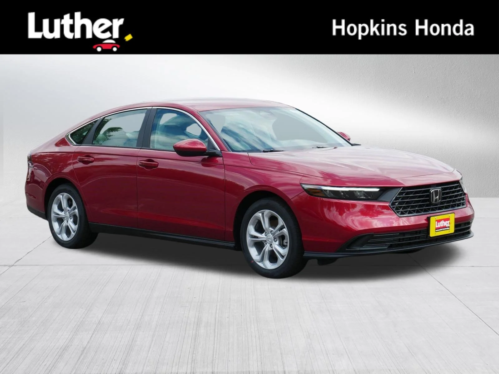 New 2026 Radiant Red Metallic Honda LX image 1