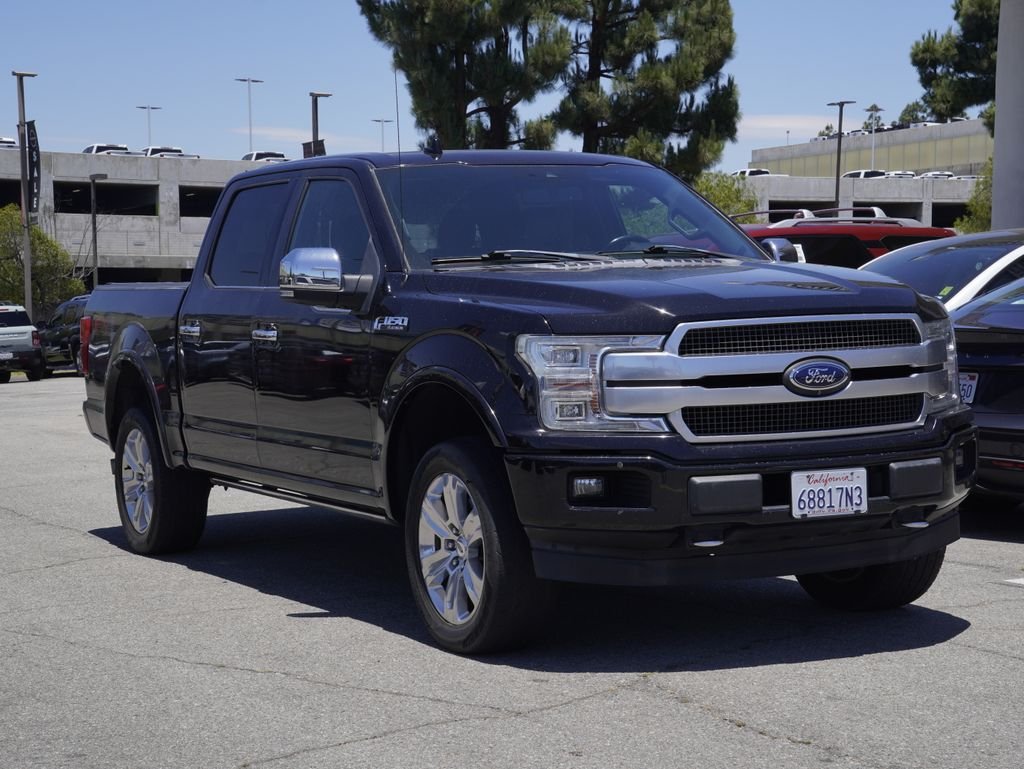 Used 2019 Black Ford Platinum image 1