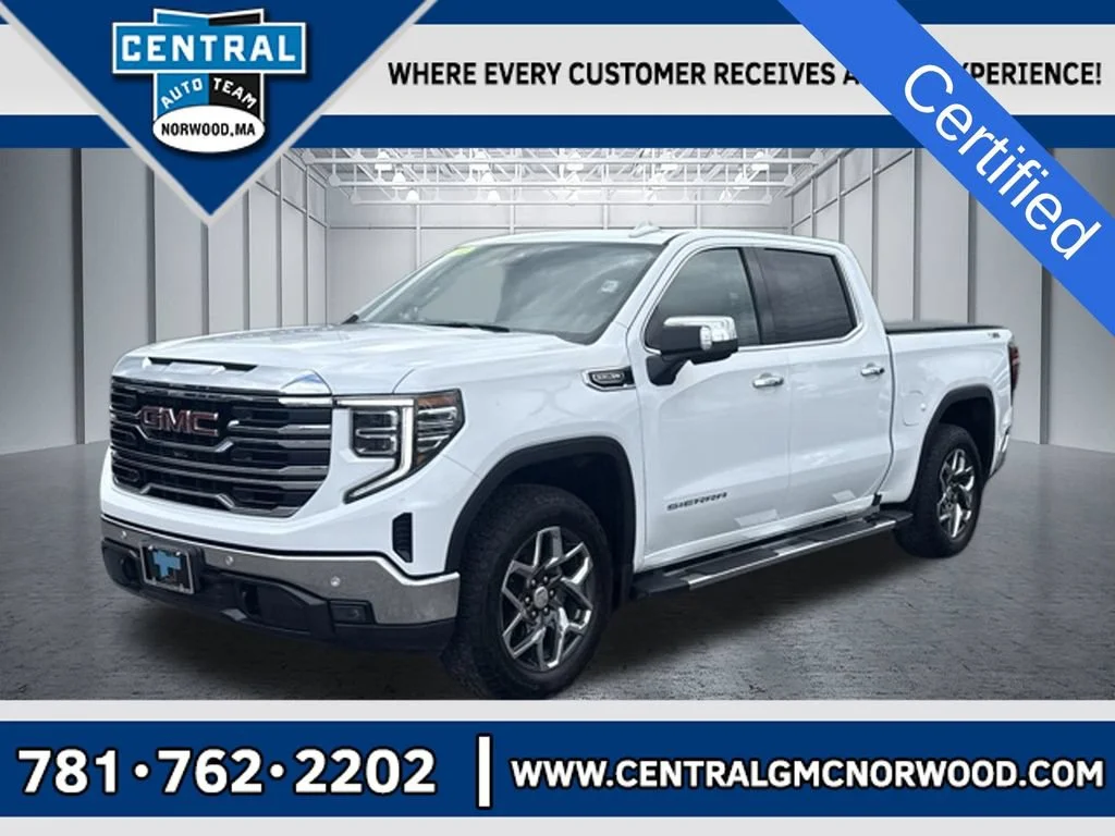 Used 2024 Summit White GMC SLT image 1