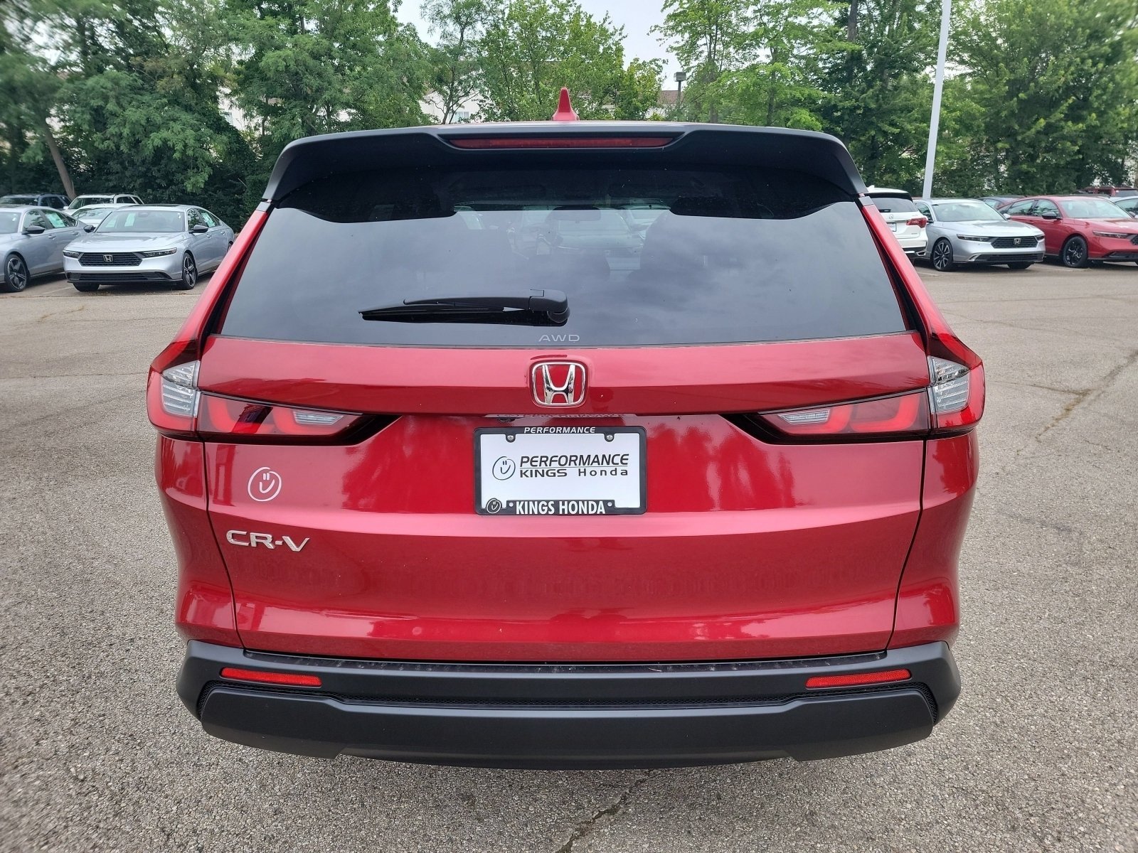 New 2026 Radiant Red Metallic Honda LX image 25