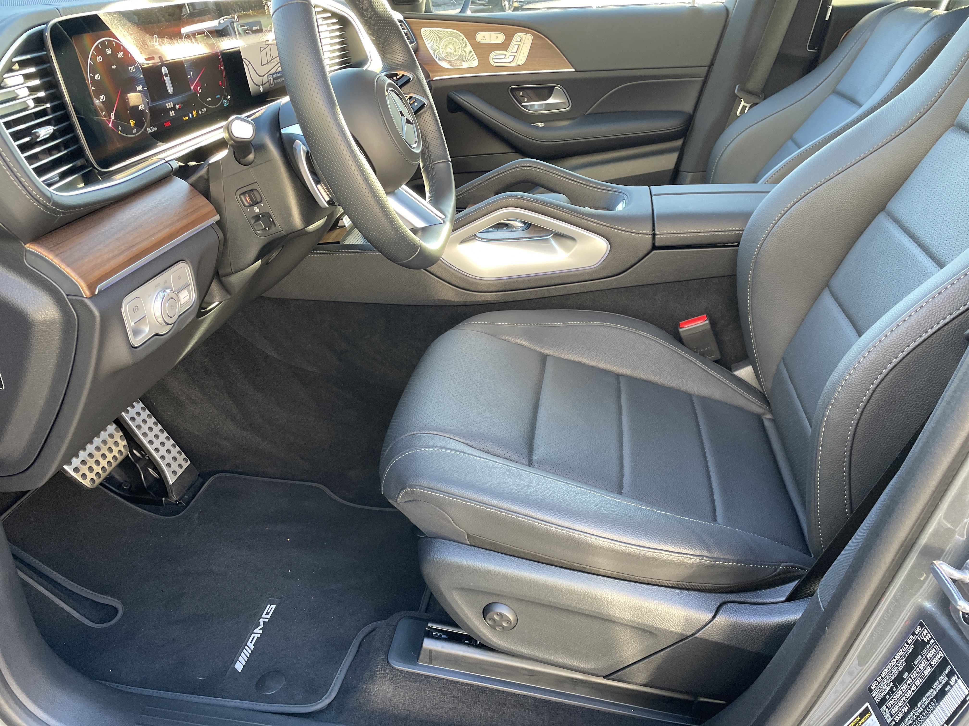 Certified Used 2025 Selenite Grey Metallic Mercedes-Benz GLS 450 4MATIC® SUV image 22