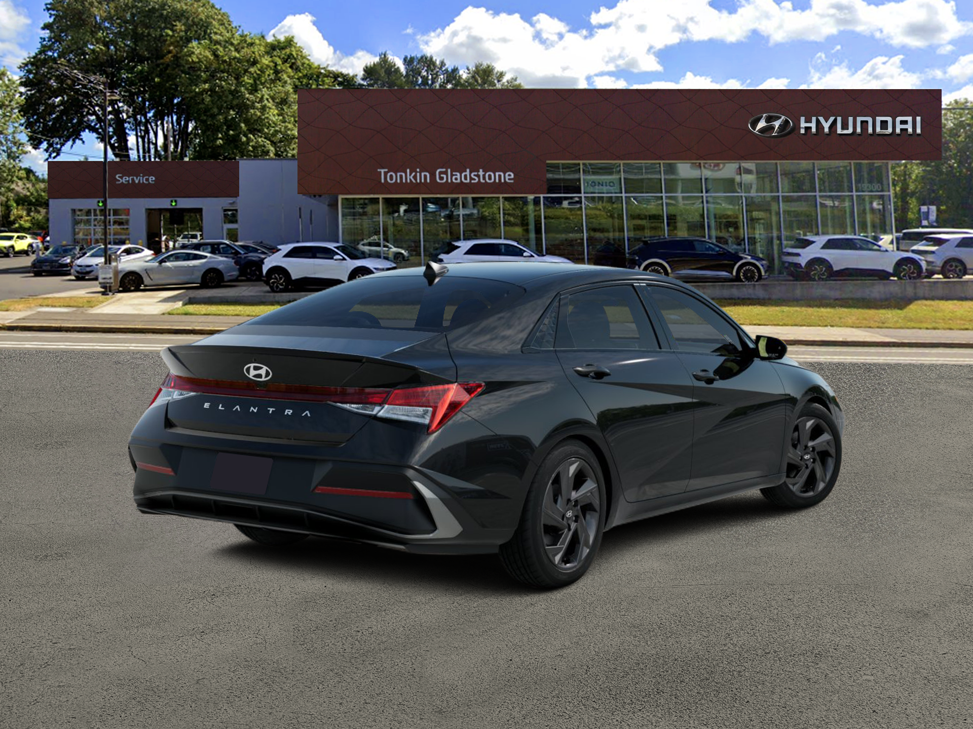 New 2026 Abyss Black Hyundai SEL Sport Plus image 5