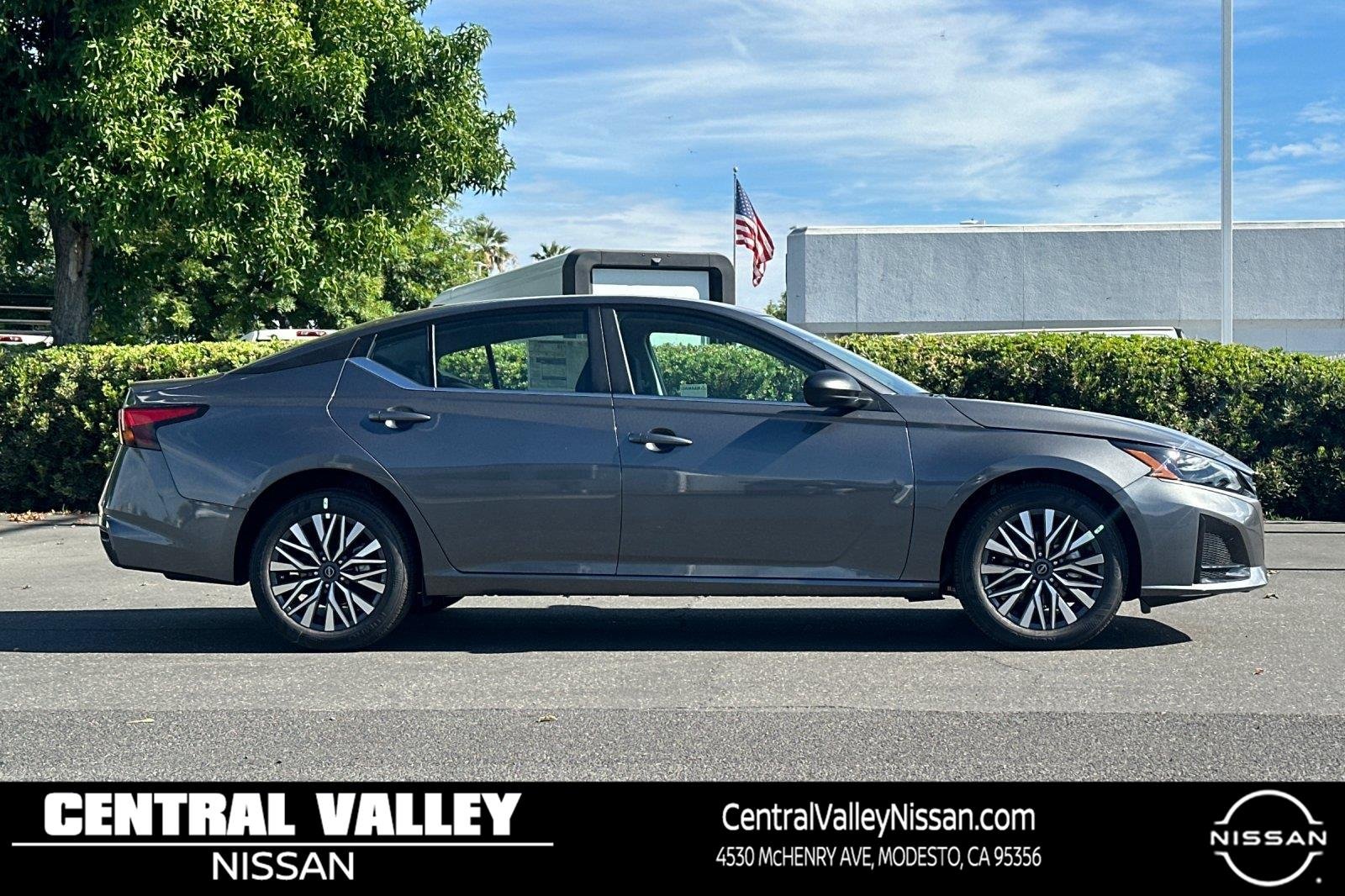New 2026 Gun Metallic Nissan SV image 3