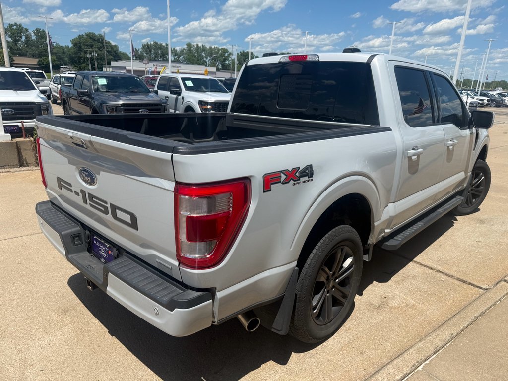Used 2022 Space White Metallic Ford LARIAT image 6